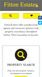 Mobile Screenshot of fittonestates.com